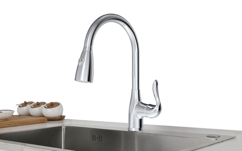 AS8501-0101 Single Handle Pull-down Kitchen Faucet