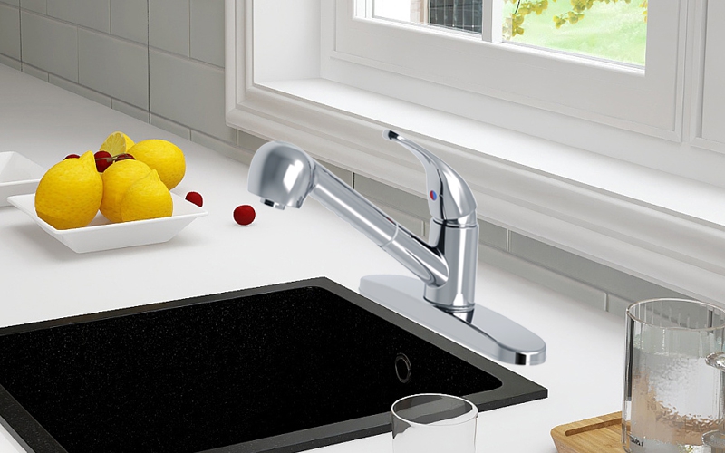 AS8313-0001 Pull-out Kitchen Faucet