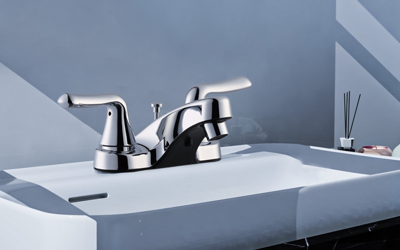 AS4201-0301 2 Handle Lavatory Faucet